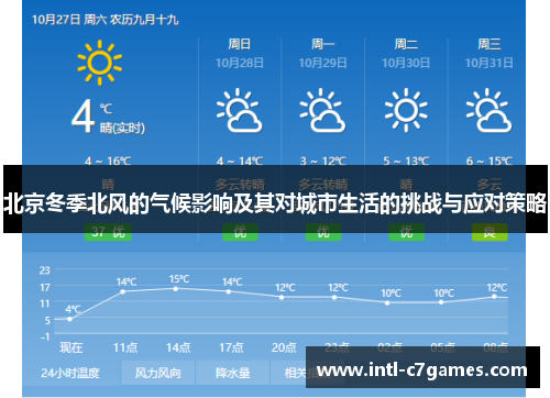 北京冬季北风的气候影响及其对城市生活的挑战与应对策略