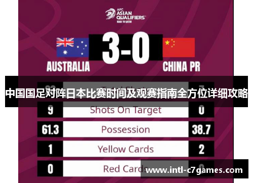 中国国足对阵日本比赛时间及观赛指南全方位详细攻略